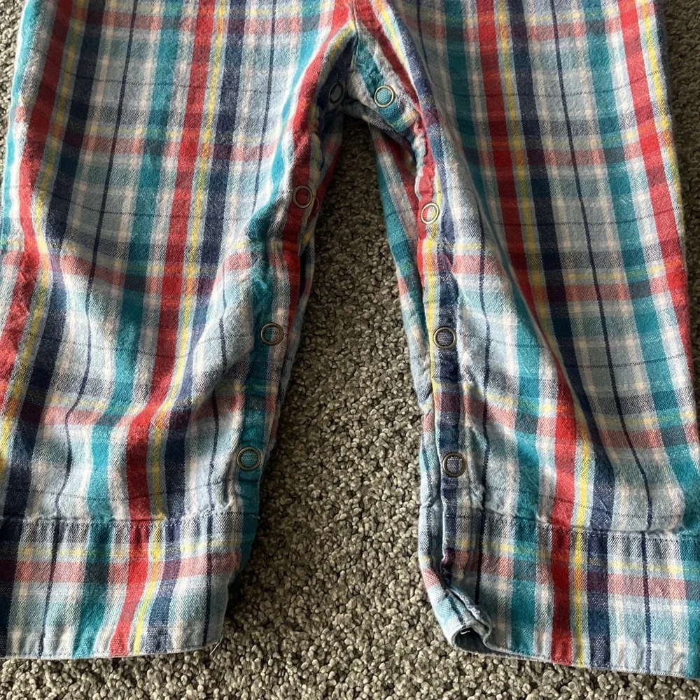 Vintage Gymboree Rainbow Tag Train Overalls. Size‎ XS. 12-18 Months
